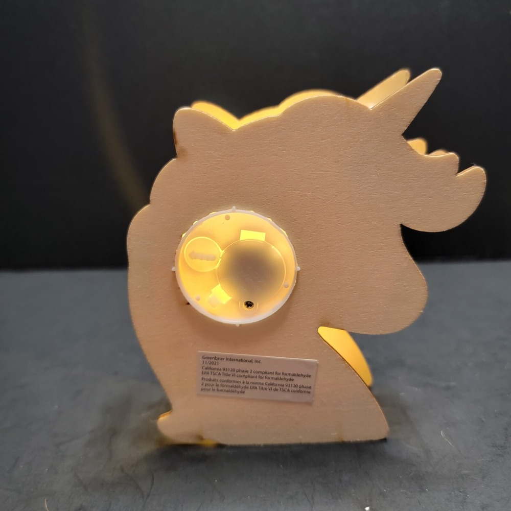 Paint Ur Self Unicorn Wooden Light - Picture 3 of 3